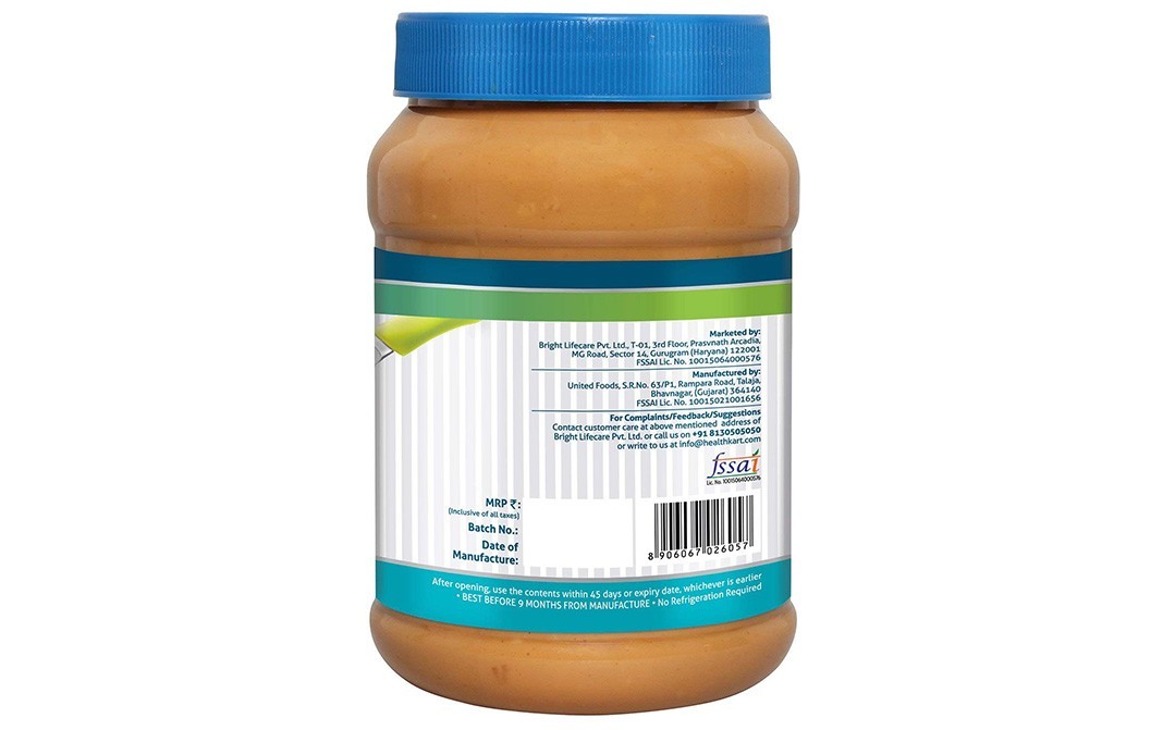 Healthkart Crunchy Peanut Butter    Jar  1 kilogram